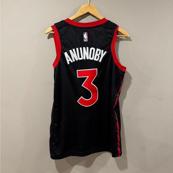 Og Anunoby Toronto Raptors Nike Jordan Edition Swingman NBA Basketball Jersey - Picture 7 of 10